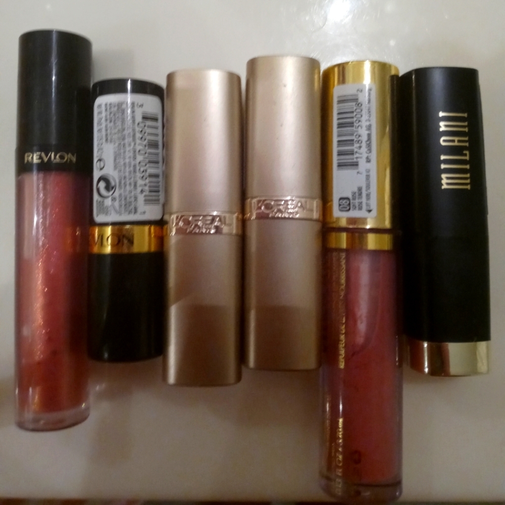 Lot of Lipsticks and Lipglosses